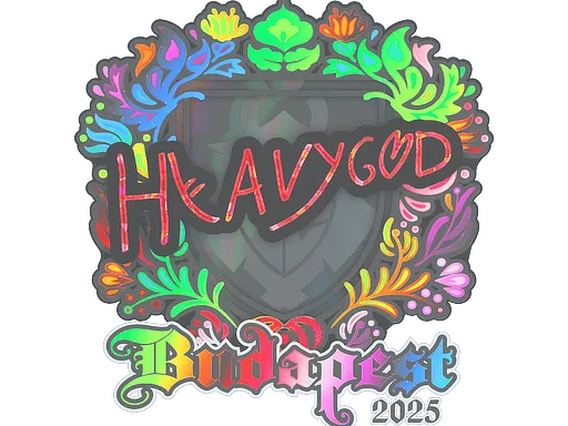 Sticker | Heavygod (Holo) | Budapest 2025 - $ 0.72