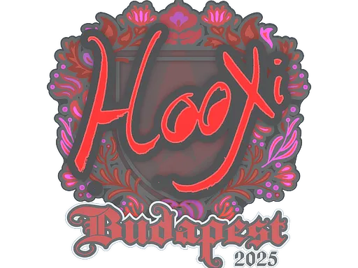 Sticker | HooXi | Budapest 2025 - $ 0.04