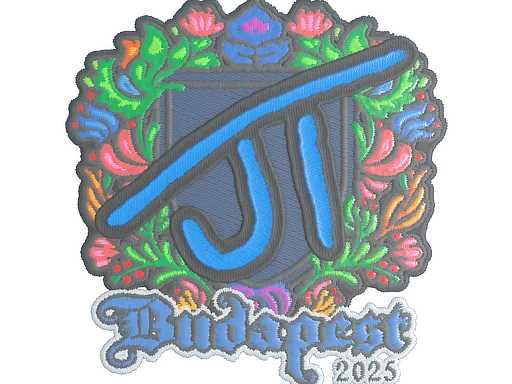 Sticker | JT (Embroidered) | Budapest 2025 - $ 0.08
