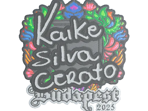 Sticker | KSCERATO (Embroidered) | Budapest 2025 - $ 0.09
