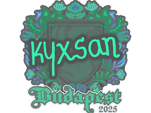 Sticker | kyxsan | Budapest 2025 - $ 0.00