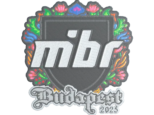 Sticker | MIBR (Embroidered) | Budapest 2025 - $ 0.07