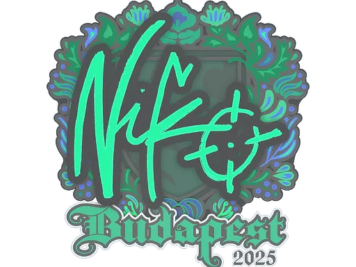 Sticker | NiKo | Budapest 2025 - $ 0.13