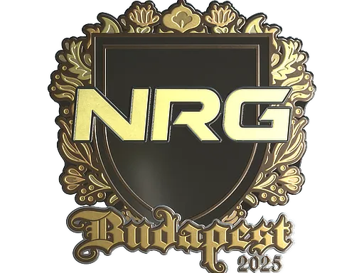 Sticker | NRG (Gold) | Budapest 2025 - $ 0.00