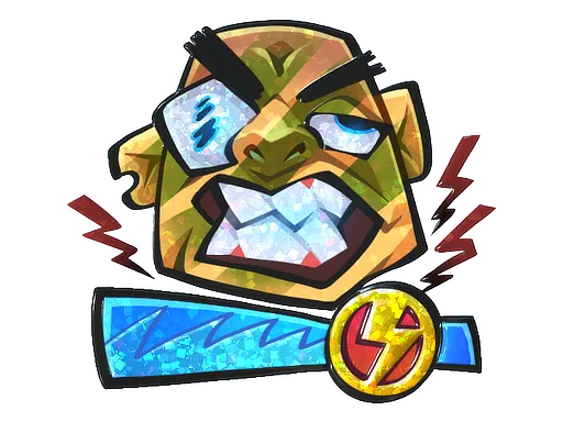 Sticker | Overloaded (Glitter) - $ 0.00