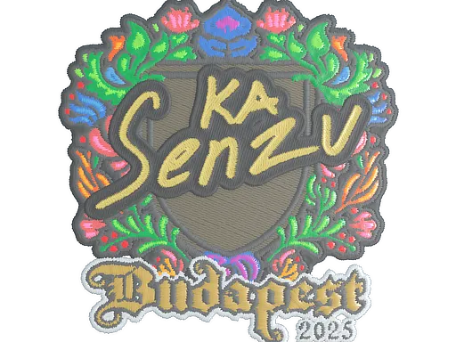 Sticker | Senzu (Embroidered) | Budapest 2025 - $ 0.06