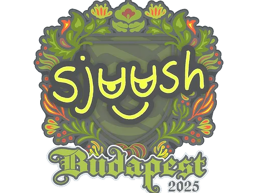 Sticker | sjuush | Budapest 2025 - $ 0.03