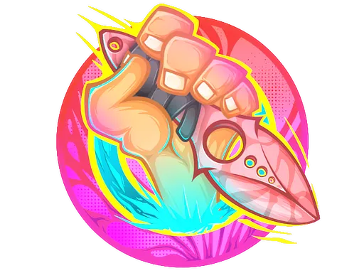 Sticker | Skelly Stabby - $ 0.00