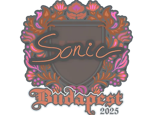 Sticker | Sonic | Budapest 2025 - $ 0.03