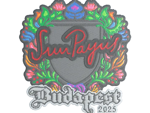 Sticker | SunPayus (Embroidered) | Budapest 2025 - $ 0.03