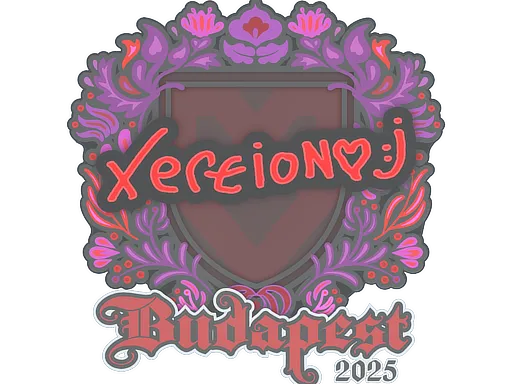 Sticker | xertioN | Budapest 2025 - $ 0.00