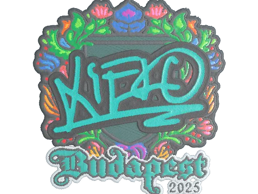 Sticker | xiELO (Embroidered) | Budapest 2025 - $ 0.98