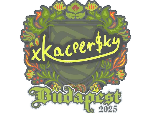 Sticker | xKacpersky | Budapest 2025 - $ 0.06