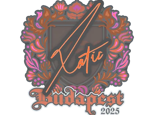 Sticker | XotiC | Budapest 2025 - $ 0.05
