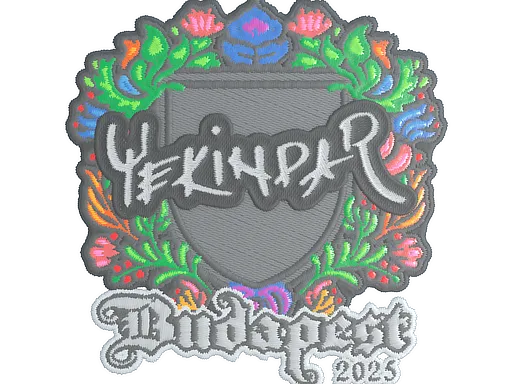 Sticker | YEKINDAR (Embroidered) | Budapest 2025 - $ 0.14