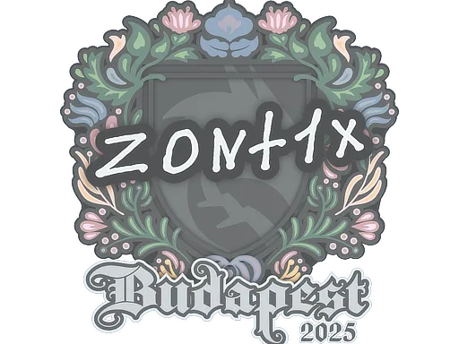 Sticker | zont1x | Budapest 2025 - $ 0.03