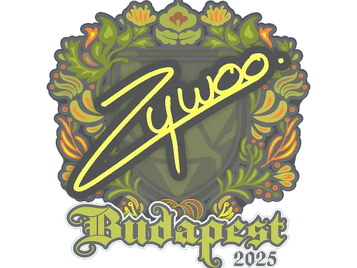 Sticker | ZywOo | Budapest 2025 - $ 0.00