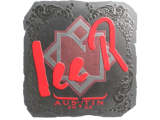 Sticker | 1eeR (Foil) | Austin 2025 - $ 0.07