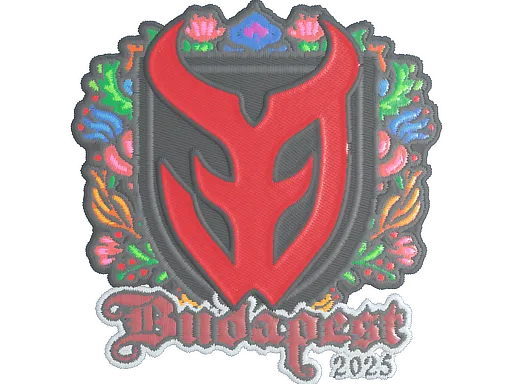 Sticker | 3DMAX (Embroidered) | Budapest 2025 - $ 0.04