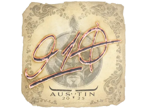Sticker | 910 | Austin 2025 - $ 0.03