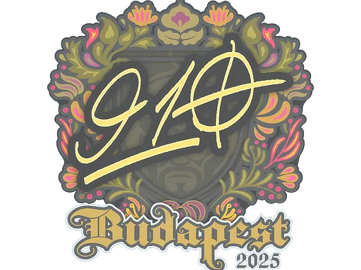 Sticker | 910 | Budapest 2025 - $ 0.05