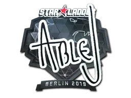 Sticker | ableJ (Foil) | Berlin 2019 - $ 0.86