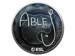 Sticker | ableJ (Foil) | Katowice 2019 - $ 2.30