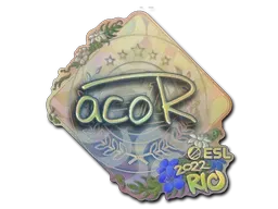 Sticker | acoR (Holo) | Rio 2022 - $ 0.55