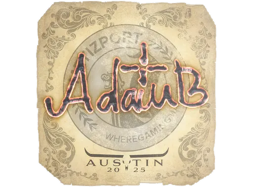 Sticker | adamb | Austin 2025 - $ 0.03