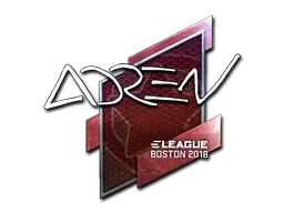 Sticker | AdreN (Foil) | Boston 2018 - $ 4.68