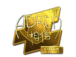 Sticker | AdreN (Gold) | Atlanta 2017 - $ 117.76
