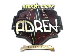 Sticker | AdreN (Gold) | Berlin 2019 - $ 5.99