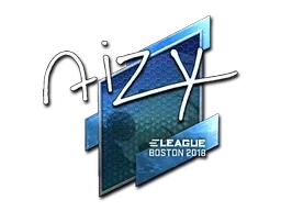 Sticker | aizy (Foil) | Boston 2018 - $ 7.41
