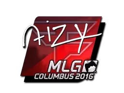 Sticker | aizy (Foil) | MLG Columbus 2016 - $ 7.43