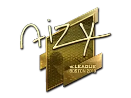 Sticker | aizy (Gold) | Boston 2018 - $ 294.23