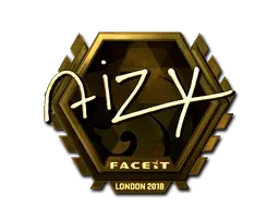 Sticker | aizy (Gold) | London 2018 - $ 1431.67