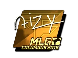 Sticker | aizy (Gold) | MLG Columbus 2016 - $ 28.47
