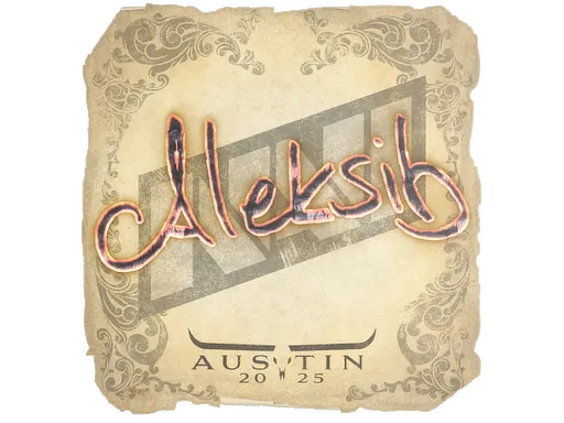 Sticker | Aleksib | Austin 2025 - $ 0.03