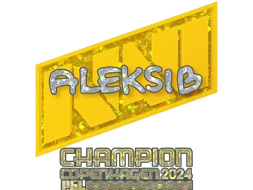 Sticker | Aleksib (Glitter - $ 0.00