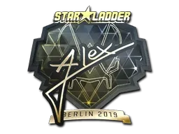 Sticker | ALEX (Gold) | Berlin 2019 - $ 5.52