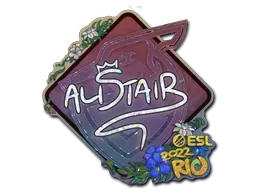 Sticker | aliStair (Glitter) | Rio 2022 - $ 0.05