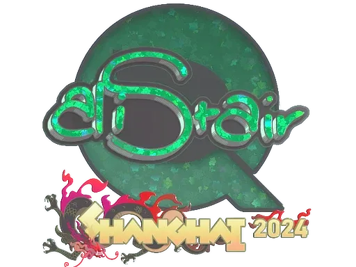 Sticker | aliStair (Glitter) | Shanghai 2024 - $ 0.04