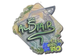 Sticker | aliStair (Holo) | Rio 2022 - $ 0.55