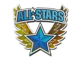Sticker | All-Stars Blue (Holo) ``