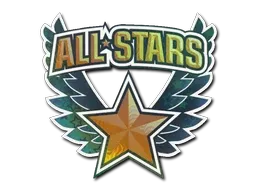 Sticker | All-Stars Orange (Holo) ``