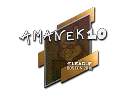 Sticker | AmaNEk | Boston 2018 - $ 1.37