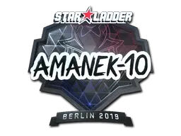 Sticker | AmaNEk (Foil) | Berlin 2019 - $ 0.45