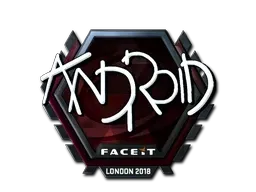 Sticker | ANDROID (Foil) | London 2018 - $ 3.85