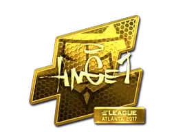 Sticker | ANGE1 (Gold) | Atlanta 2017 - $ 106.27
