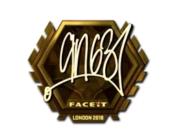 Sticker | ANGE1 (Gold) | London 2018 - $ 310.25